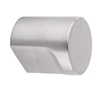 SOTECH Bouton de meuble CRAWLEY Ø 20 mm Hauteur 23 mm Acier Inoxydable brossé Bouton Bouton de Cuisine