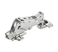 SOTECH Charnière grand angle 165° Sensys 8657i Butée d'angle (en applique) Retrait à zéro, fermeture en douceur et fermeture automatique, plaque de montage incluse Hauteur 1,5 mm