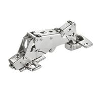 SOTECH Charnière grand angle 165° Sensys 8657i Butée d'angle (en applique) Retrait à zéro, fermeture en douceur et fermeture automatique, plaque de montage incluse Hauteur 0 mm