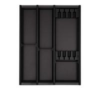 SOTECH Cuisio range-couverts anthracite pour range-couverts 450 mm Largeur du caisson Profondeur 473 mm avec bloc couteaux Legrabox