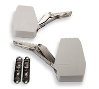 SOTECH Ferrure d'abattant 200 du meuble de cuisine FREEflap mini - Type B | pour abattants d'une hauteur de - 450 mm