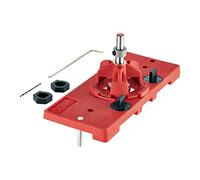 SOTECH Gabarit de perçage BSK-35-T45/52 pour montage de charnières | à boîtier, y compris mèche Forstner Ø 35 mm pour charnières à boîtier avec distance de perçage de 45 et 52 mm