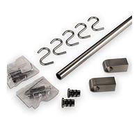 SOTECH garde-corps de cuisine set de garde-corps 1200 mm chromé