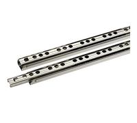 SOTECH Glissières de tiroir 1 paire (2 PIÈCES) Coulisse à sortie partielle KT1-10-H17-L310-NF Glissière à billes H : 17 / L : 310 mm