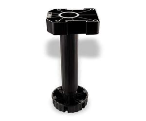 SOTECH Jeu de Pieds de Meuble, Pieds de Base, Pieds réglables, réglables 200 mm