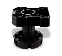 SOTECH Jeu de Pieds de Meuble, Pieds de Base, Pieds réglables, réglables 90 mm