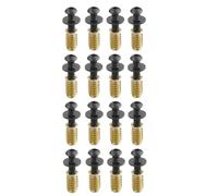 SOTECH Kit de vis 16 pièces M8 x 30 mm avec manchons filetés/manchons à visser M8 x 24 mm et rondelles pour piétements de table, pieds de table et bien plus encore