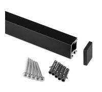 SOTECH Linero MosaiQ EasyLine noir 1500 x 22 x 29 mm Aluminium Barre