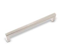 SOTECH Lot de 10 poignées de meubles E3 en acier inoxydable véritable BA 256 mm (profil 15 x 15 mm) poignées de cuisine poignées de garde-corps poignées de tiroirs