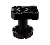 SOTECH Lot de 20 Pieds de Meuble 100 mm Pieds de plinthe Pieds réglables