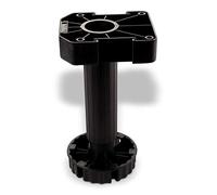 SOTECH Lot de 20 Pieds de Meuble, Pied de Base, Pied réglable, 170 mm