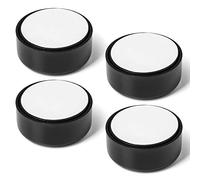 SOTECH Lot de 4 Pieds de Meuble Golf Pied Coulissant Pied de canapé Pied de Socle Patins de Meuble Noirs réglables