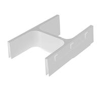 SOTECH Module de Base BANIO Blanc Insert de Tiroir avec Découpe du Siphon pour les Tiroirs dans l'Armoire de Salle de Bain de
