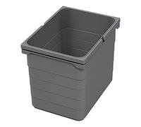 SOTECH Ninka eins2vier Poubelle Collecteur de déchets 15 L gris foncé