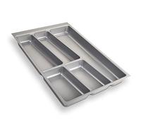 SOTECH ORGA-BOX II Range-couverts pour Noblessa tiroir de 40 cm jusqu'à 07/2012 (462 x 305 mm VEUILLEZ MESUREZ L'INTERIEUR DE VOTRE TIROIR !) gris argenté