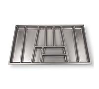 Range-couverts - SOTECH - Orga-Box II - pour tiroir 90 (462×805 mm) - gris argenté - antidérapant