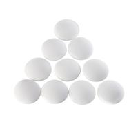 SOTECH pack de 10 butées de porte Ø 40 mm H : 9 mm butée autocollante | blanche - protection parfaite des murs et des meubles