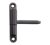 SOTECH Paumelle à percer 15 x 83 mm avec tourillon M8 x 47 mm Paumelle de rénovation Paumelle à visser Charnière pour portes intérieures à visser/percer (acier noir)