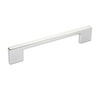 SOTECH Poignée de meuble BG02 Distance entre les trous 128 mm Chrome poli Poignée en forme d'étrier de