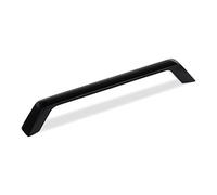 SOTECH Poignée de meuble Blackline II BA 160 mm noir mat, Poignée d'armoire longueur 180 mm x largeur 17 mm x hauteur 25 mm