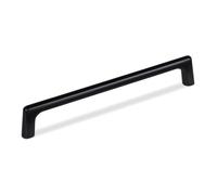 SOTECH Poignée de meuble Blackline III BA 160 mm noir mat, Poignée de porte d'armoire Longueur 170 mm x largeur 11 mm x hauteur 30 mm