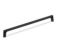 SOTECH Poignée de meuble Blackline III BA 256 mm noir mat, Poignée d'armoire longueur 266 mm x largeur 11 mm x hauteur 30 mm