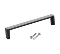 SOTECH Poignée de meuble BLACKLINE XI BA 128 mm noir mat (longueur 135 mm, largeur 12 mm, hauteur 27 mm) Poignée de tiroir en aluminium