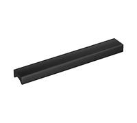 SOTECH Poignée de meuble GÖTEBORG BA 128 mm Noir anodisé Poignée en aluminium Poignée de cuisine