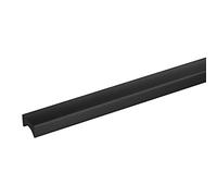 SOTECH Poignée de meuble GÖTEBORG BA 192 mm Noir anodisé Profilé de poignée en aluminium