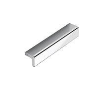 SOTECH Poignée de meuble MALMÖ BA 256 mm Chrome poli Poignée profilée en aluminium