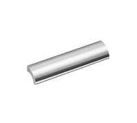 SOTECH Poignée de meuble NORR BA 192 mm Chrome poli Poignée profilée en aluminium