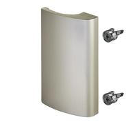 SOTECH Poignée de porte de balcon SEJA aspect inox 82 x 52 x 20 mm Poignée de porte de terrasse en aluminium