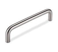 SOTECH Poignée en forme d'étrier BG03e Véritable acier inoxydable massif Ø 10 mm/BA 128 mm/Poignées de meubles Poignée de meuble