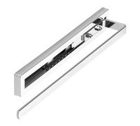 SOTECH Porte-Serviettes Coulissant Style à 1 Bras Chrome Poli 325 mm Course 145 mm Porte-Serviettes pour Montage latéral ou sous Plan de Toilette