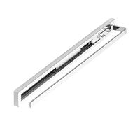 SOTECH Porte-Serviettes Coulissant Style à 1 Bras Chrome Poli 415 mm Course 300 mm Porte-Serviettes pour Montage latéral ou sous Plan de Toilette