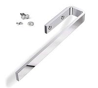 SOTECH Porte-Serviettes PELI pour Montage sur Armoire/A Visser/Aluminium Massif/Chrome Poli/Porte-Serviettes Salle de Bains Crochet Porte-Serviettes