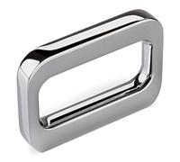 SOTECH SCHÜCO ALU COMPETENCE Poignée de Meubles Olessia Poignée Annulaire Poignée pour Porte Chrome poli Entraxe 32 mm Design