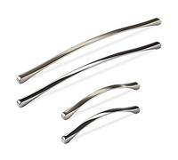 SOTECH SCHÜCO ALU COMPETENCE Poignée de Meubles Sila Poignée pour Tiroir Poignée pour Cuisine BA 320 mm Chrome poli Design
