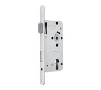 Sotech Serrure de porte BKS à cylindre profilé, classe 2, axe 55 mm têtière 20 DIN gauche, distance 72 maison mortaiser pour portes d'entrée