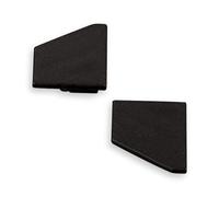 SOTECH Set de embouts de fermeture LEDprofilé de coin-66 noir (1 x gauche | 1 x droite)