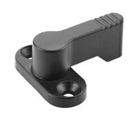 SOTECH Verrous rotatifs 4 x 90° à enclenchement - Verrous de sécurité en zinc moulé sous pression, noir