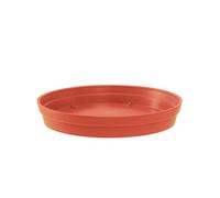 Soucoupe Ø 54 Cm Pour Pot Ø 80 Cm - Orange Terre Battue - Eda Multicolore