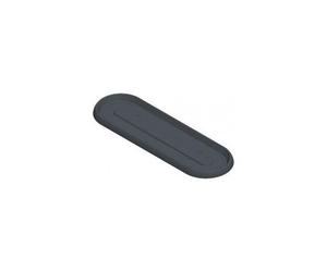 Soucoupe 69x22cm Cancun Gris Anthracite - EDA Plastique