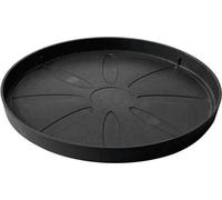 Soucoupe de Pot DEROMA Origin, 67 cm, 6 cm Hauteur, Anthracite, Plastique Recyclé