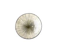 Soucoupe DK GREEN 13 cm, vert, céramique, MIJ
