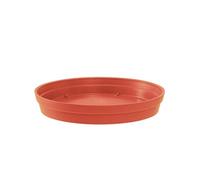 Soucoupe orange terre battue Ø 40 cm pour pot Ø 60 cm