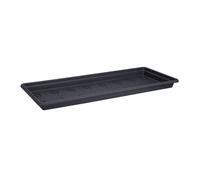 Soucoupe pour jardinière - GREEN BASICS XXL - Plastique - Noir - 32 9x72 2xH5 8cm - 100% récy LHO