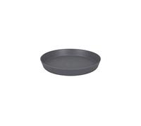 soucoupe pour pot de fleur - ronde - oe17 cm - gris anthracite