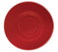 Soucoupe pour Tasses 228ml Rouge Lot de 12 Olympia