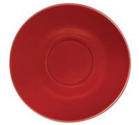 Soucoupe pour Tasses 228ml Rouge Lot de 12 Olympia